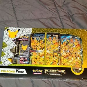 Pokemon celebrations Pikachu V-union special collection